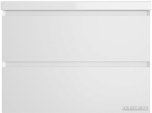 Style Line Тумба под умывальник Манхэттен 75 2 ящика (подвесная, белый)