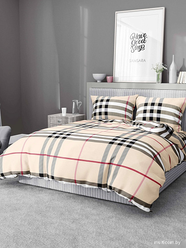 Samsara Клетка Burberry Дуэт 320-12 (бязь)