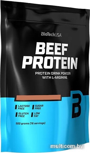 Протеин BioTech USA Beef Protein (500 г, клубника)