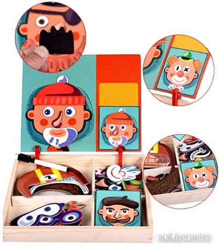 Головоломка Top Goods Забавные лица 969