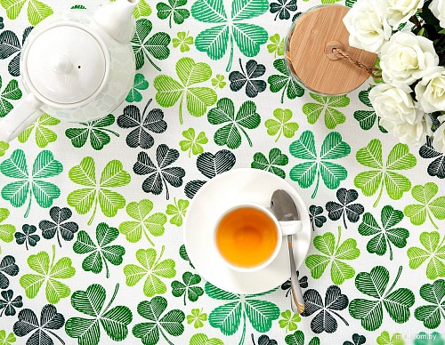 Скатерть АртПостель Клевер СБ.150.150 150x150