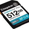 Карта памяти Kingston Canvas Go! Plus SDXC 512GB SDG4/512GB