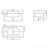 Умывальник CeraStyle Frame mini VB015F32R00