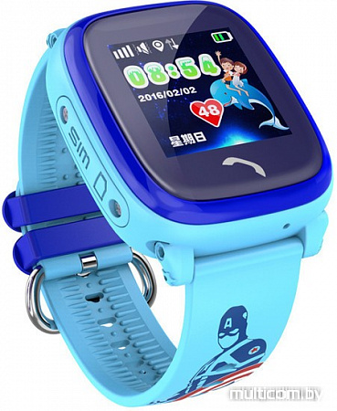 Умные часы Smart Baby Watch W9 (голубой)