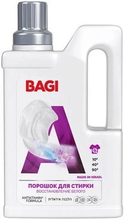 Стиральный порошок Bagi Концентрированный восстановление белого 650 г