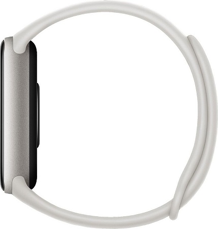 Фитнес-браслет Xiaomi Smart Band 9 (серый титан, со светло-серым силиконовым ремешком, международная версия)