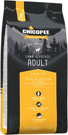 Сухой корм для собак Chicopee HNL Adult Lamb & Potato 12 кг