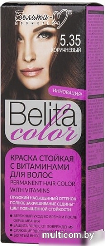 Белита-М Belita Color 5.35 коричневый