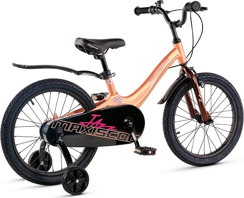 Детский велосипед Maxiscoo Jazz Стандарт 18 2025 MSC-J1841 (пудра)