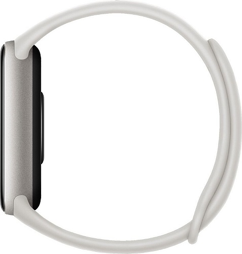 Фитнес-браслет Xiaomi Smart Band 9 (серый титан, со светло-серым силиконовым ремешком, международная версия)