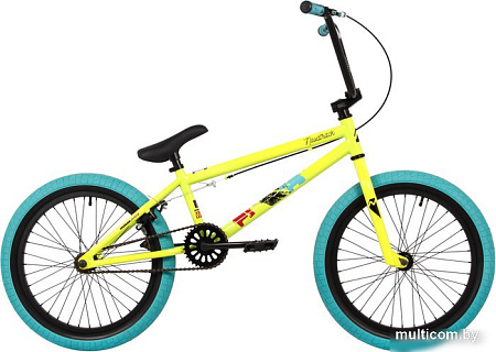 Велосипед Novatrack Wolf 2024 20BMX.WOLF.GN4 (зеленый)