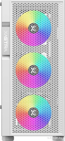 Корпус XASTRA A302 4FRGB WH (белый)