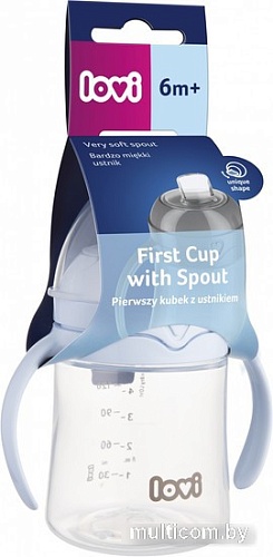 Поильник Lovi 35/358 (150 мл, голубой)