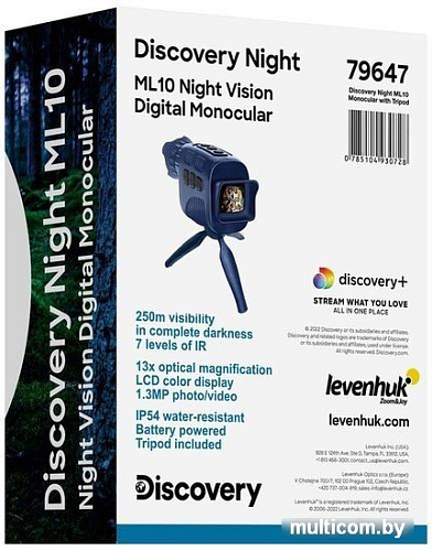 Монокуляр Discovery Night ML10 (синий)