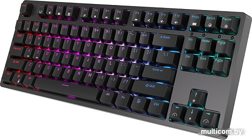 Клавиатура Royal Kludge RK87 RGB (черный, RK Red)