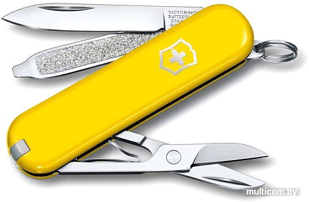 Нож-брелок Victorinox Classic Sunny Side 0.6223.8G (желтый)