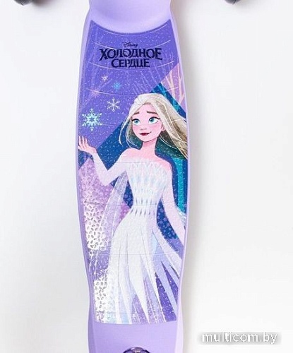 Трехколесный самокат Sima-Land Холодное сердце 7141745 (фиолетовый)