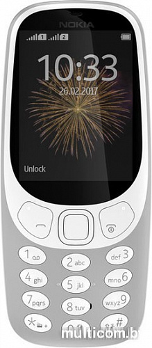 Мобильный телефон Nokia 3310 Dual SIM (серый)