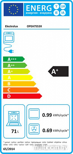 Духовой шкаф Electrolux OPEA7553X
