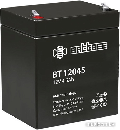 Аккумулятор для ИБП BattBee BT 12045 (12В/4.5Ач)