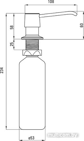 Дозатор Deante ZZZ 002D (хром)