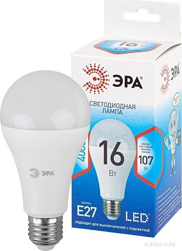 Светодиодная лампочка ЭРА A65-19W-840-E27