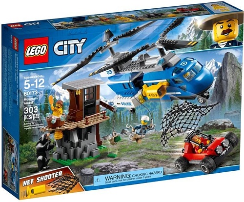 Конструктор LEGO City 60173 Погоня в горах