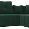 Угловой диван Mebelico Кембридж угловой 108813 (правый, велюр, зеленый)
