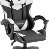 Игровое (геймерское) кресло Defender Urana (черный/белый)