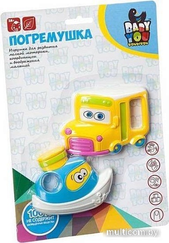 Погремушка Bondibon Грузовик. Катер ВВ1783