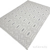 Ковер для жилой комнаты Radjab Carpet Поло Прямоугольник EN 262 12446RK (0.8x1.5, Cream/L.Grey)