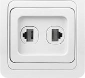 Розетка компьютерная SmartBuy SBE-02w-S1-RJPH