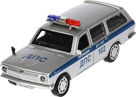 Игрушечный транспорт Технопарк Газ 2402 Волга. Полиция 2402-12POL-SR