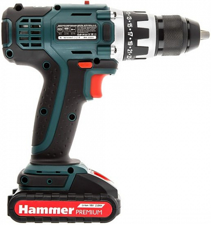 Дрель-шуруповерт Hammer ACD183Li 2.0 Premium
