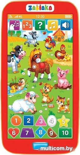 Интерактивная игрушка Zabiaka Музыкальный телефончик. Мои друзья 3247082