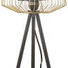 Торшер Risalux 42872/1BK 9917635 (синий/золото)