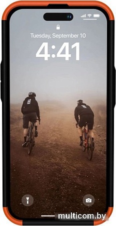Чехол для телефона Uag для iPhone 14 Pro Civilian Black 114042114040