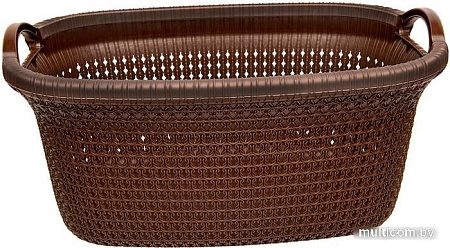 Корзина Эльфпласт Paola 30 л (коричневый)
