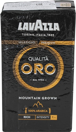 Кофе Lavazza Qualita Oro Mountain Grown молотый 250 г