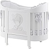 Классическая детская кроватка Italbaby Love Oval 070.1400-0405 (белый)