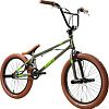 Велосипед Stark Madness BMX 2 2025 (графит/зеленый неон/песочный)
