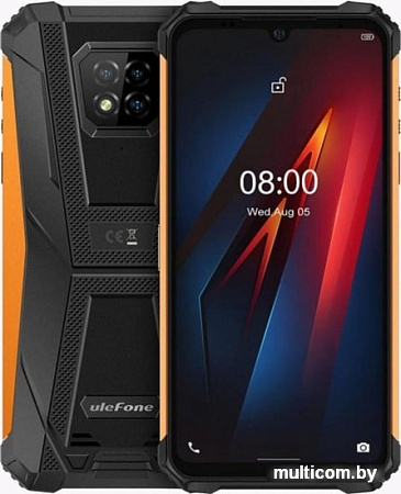 Смартфон Ulefone Armor 8 (оранжевый)