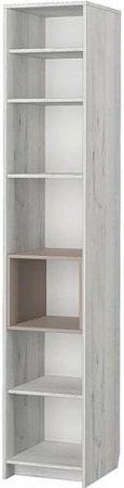 Стеллаж Аквилон Зефир № 5.2 (дуб эльза/мокко)