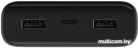 Портативное зарядное устройство Xiaomi Mi Power Bank 3 PLM07ZM 20000mAh (черный)