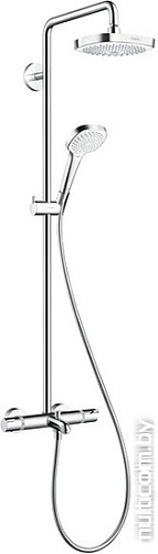 Душевая система Hansgrohe Croma Select E 180 2jet Showerpipe [27352400]