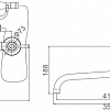 Смеситель Gerhans K20G K13120G