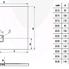 Душевой поддон Riho Basel 412 90x90 (черный матовый)