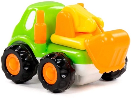 Игрушечный транспорт Полесье Автомобиль-погрузчик инерционный Патрик 88741