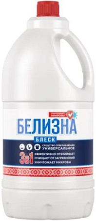 Отбеливатель Белизна Блеск универсальный на основе гипохлорита натрия (2 л)