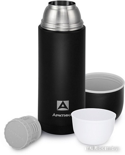 Термос Арктика 105-1000 1л (черный текстурный)